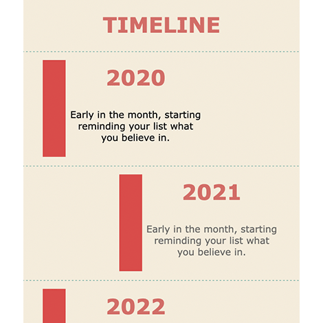 Basic Vertical Timeline