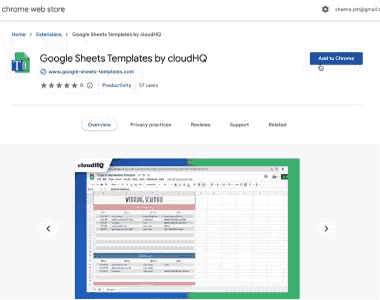 Google Sheets Templates